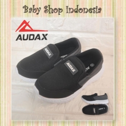 large Sepatu Anak Slip on Audax Hitam